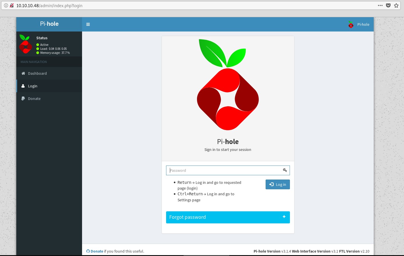 login